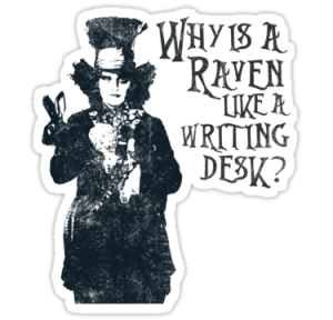 The Raven And The Writing Desk Nine Lives Tarot Playing Cards